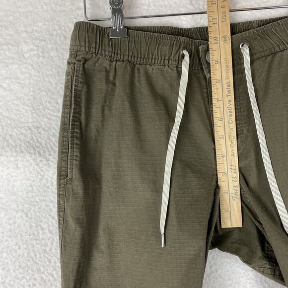 Vuori Pants Mens Size M Green Ripstop Climber Drawstring Hiking Outdoors Camping - Picture 10 of 11